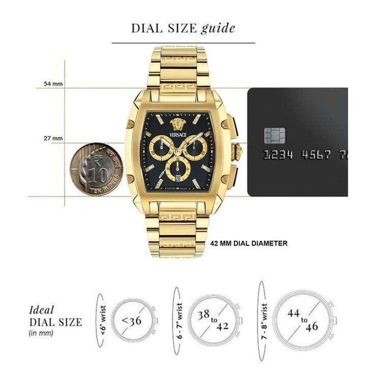 Dominus Men Quartz Chronograph Date