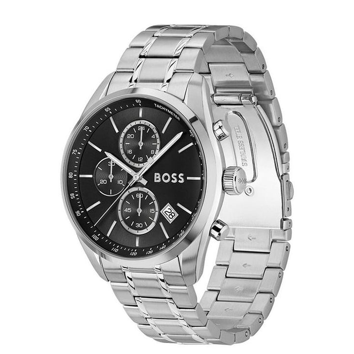 Grand Prix 44 Men Quartz Chronograph Day and Date