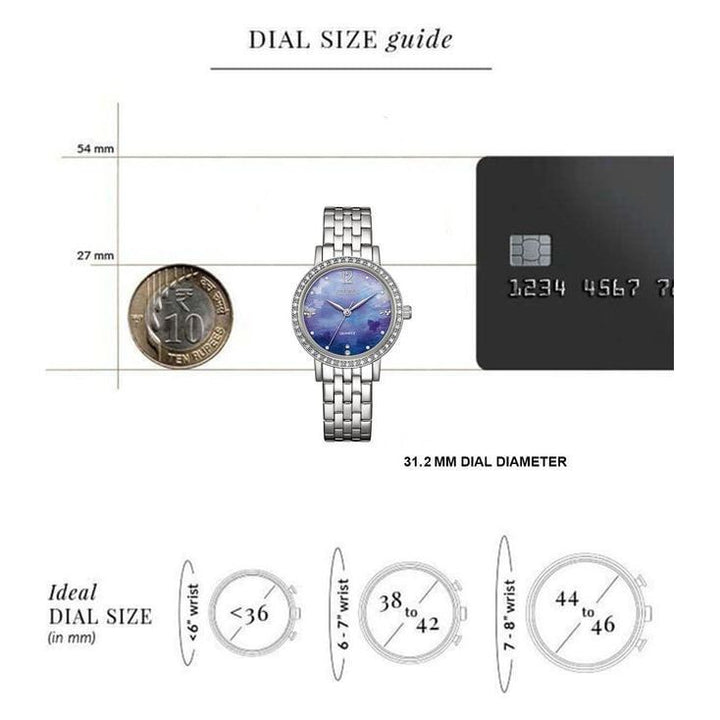 Elegant Citizen Quartz Women's Watch 31.2 mm EL3100-55N