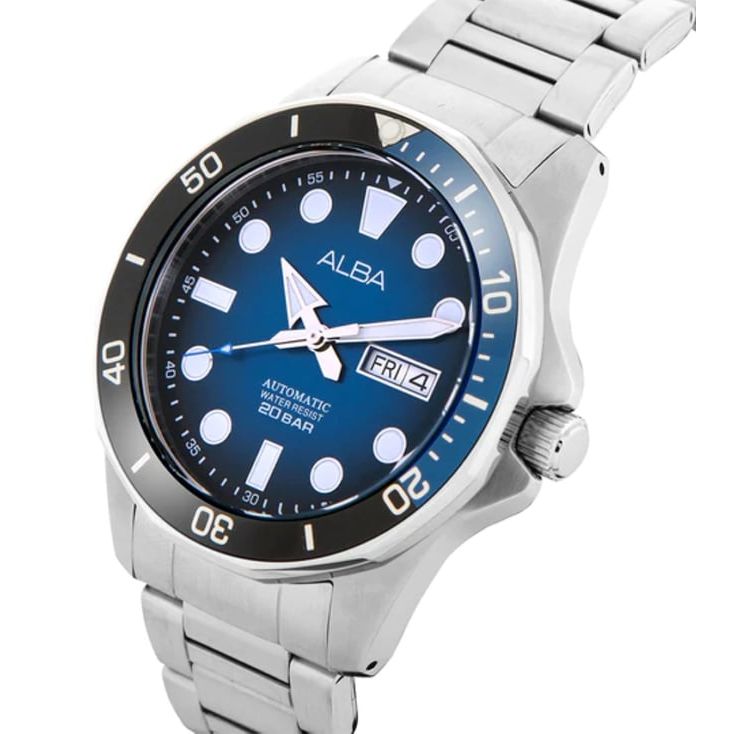 Automatic Blue Men 43mm Watch Automatic AL4543X1