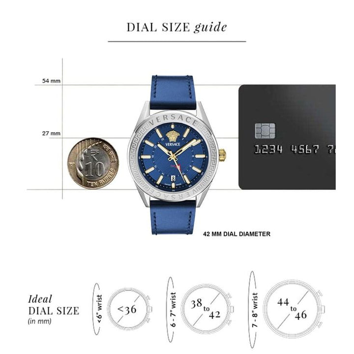 V-CODE GMT.SCPECIAL Quartz Men 42 mm VEAFA0124