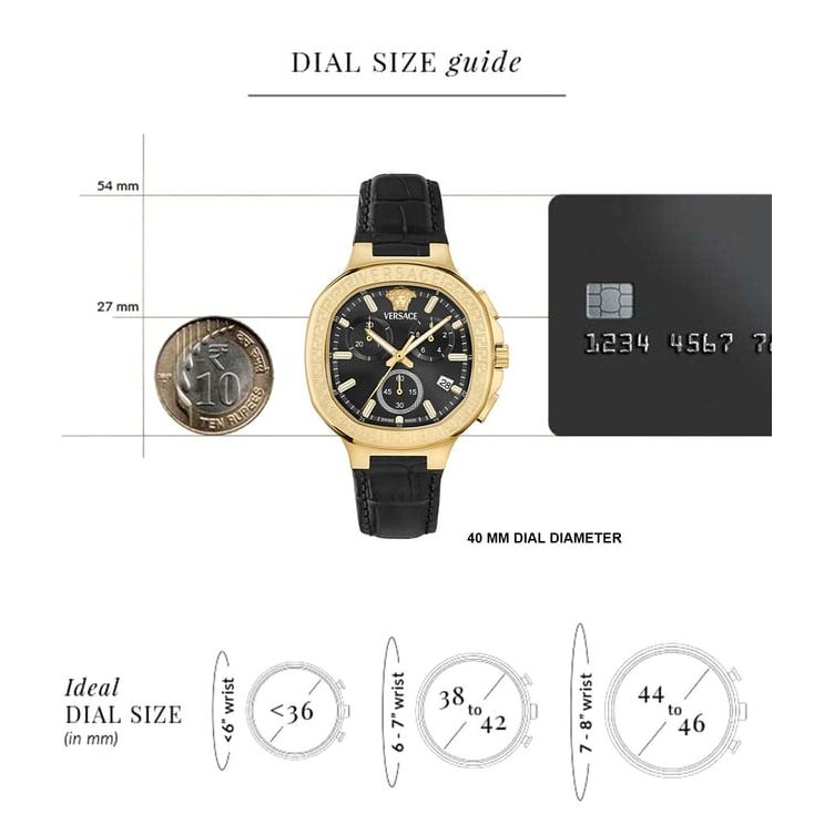 V-LADY CHR SQUARE Quartz Chronograph Unisex 40 mm VEVCA0224