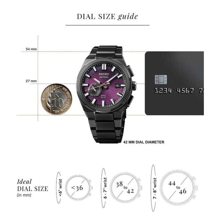 Astron Limited Edition GPS SOLAR Men 42 mm SSJ029J1