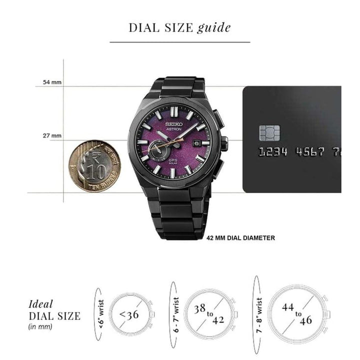 Astron Limited Edition GPS SOLAR Men 42 mm SSJ029J1