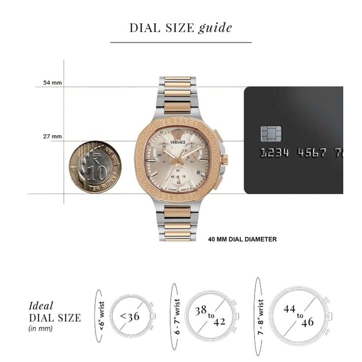 V-LADY Quartz Chronograph Unisex 40 mm VEVCA0524