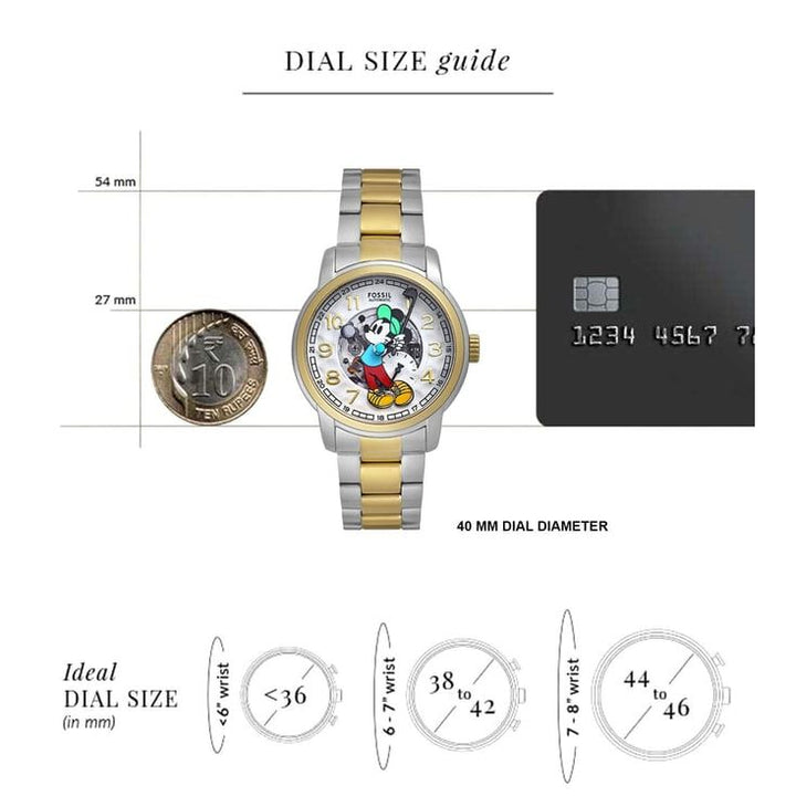 Mickey Mouse Automatic Men 40 mm LE1193