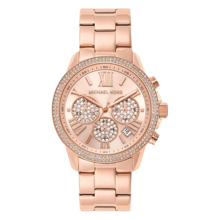 Elegant 40mm Michael Kors Quartz Chronograph Watch for Women