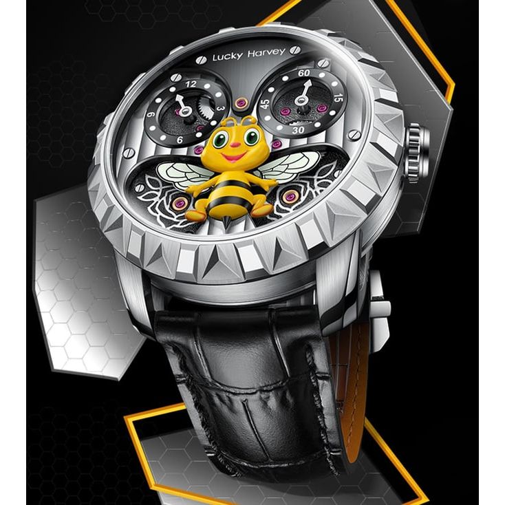 Fun Series Honey Bee Automatic Men 43 mm LH01