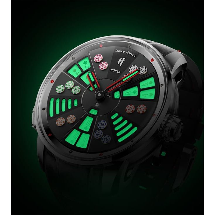 Casino Series Three Card Poker Automatic Men 43 mm LH03