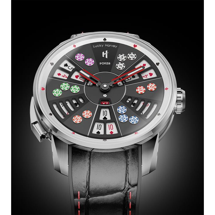 Casino Series Three Card Poker Automatic Men 43 mm LH03