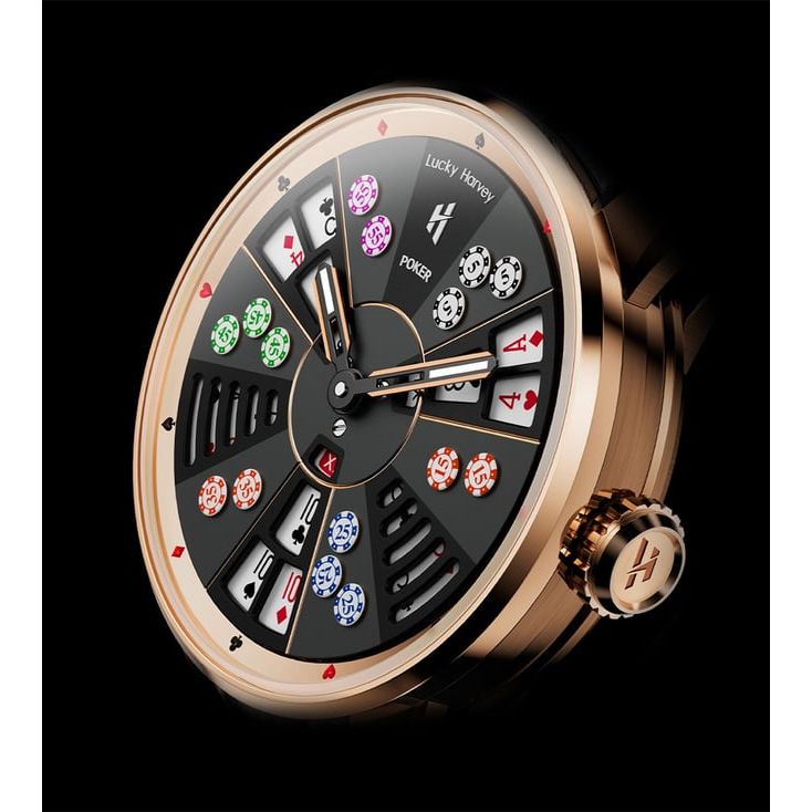 Casino Series Three Card Poker Automatic Men 43 mm LH04