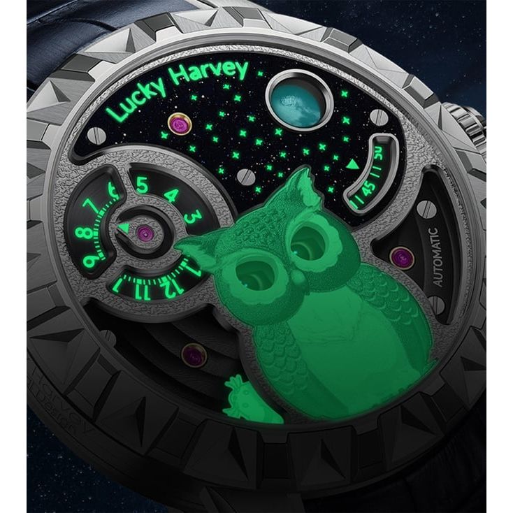 Fun Series Owl Automatic Men 43 mm LH06