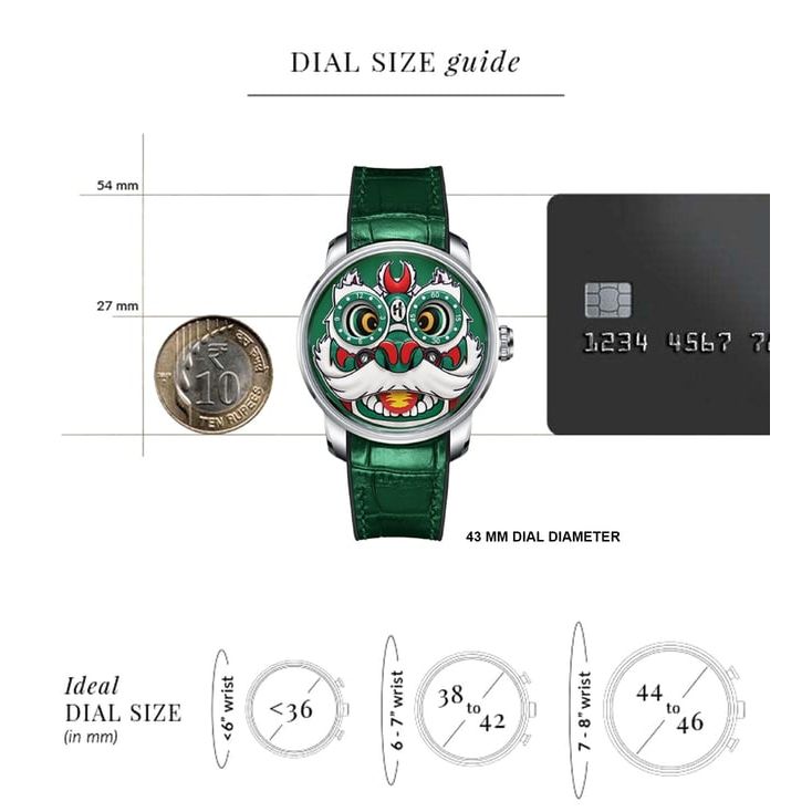 Fun Series Lion Dance Automatic Men 43 mm LH07