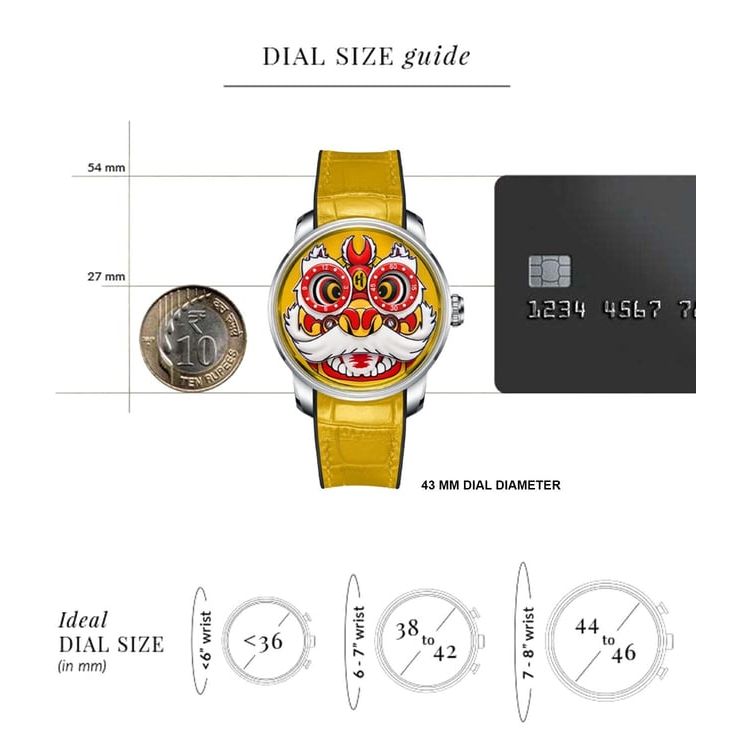 Fun Series Lion Dance Automatic Men 43 mm LH09