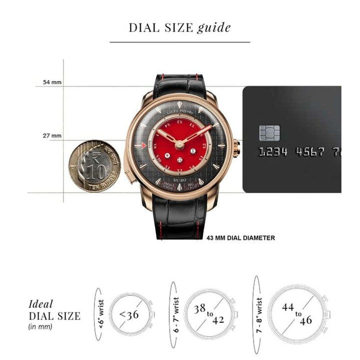 Casino Series Sic Bo Automatic Men 43 mm LH16