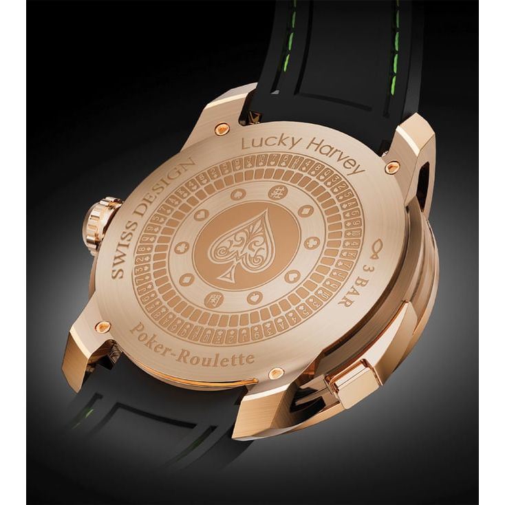 Casino Series Poker Roulette Automatic Men 43 mm LH13