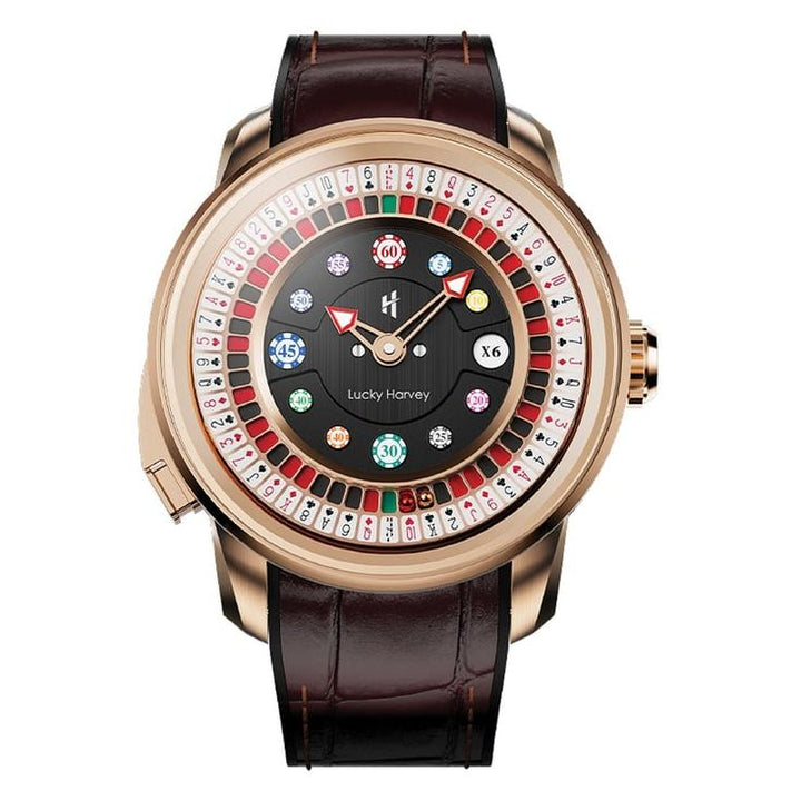 Casino Series Poker Roulette Automatic Men 43 mm LH13
