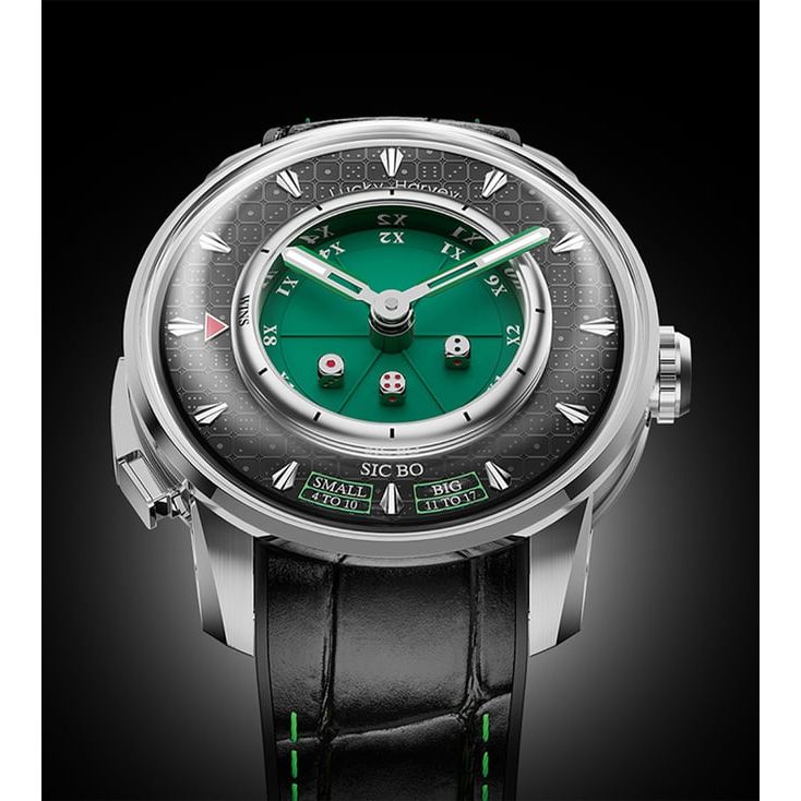 Lucky Harvey Casino Series Sic Bo Automatic Men 43 Mm LH15