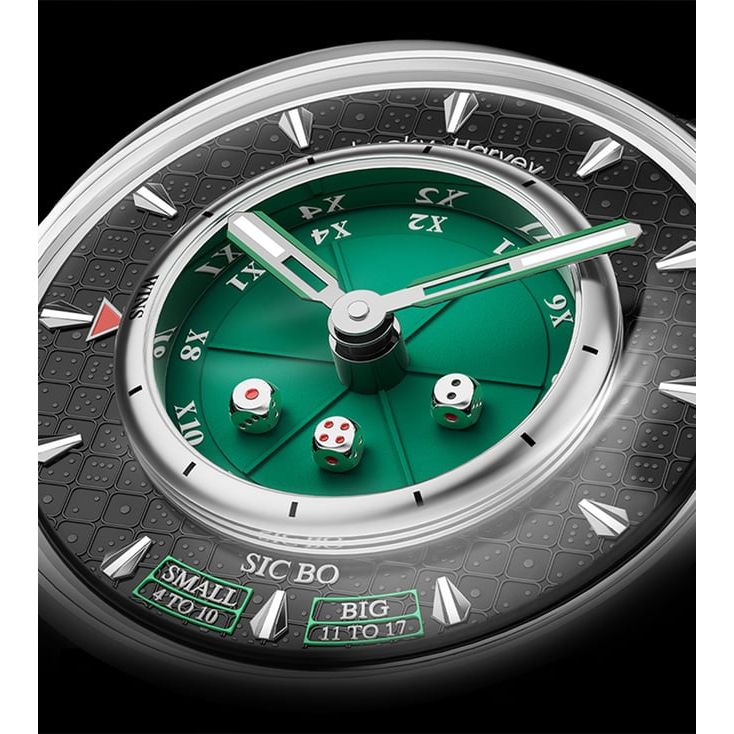 Lucky Harvey Casino Series Sic Bo Automatic Men 43 Mm LH15