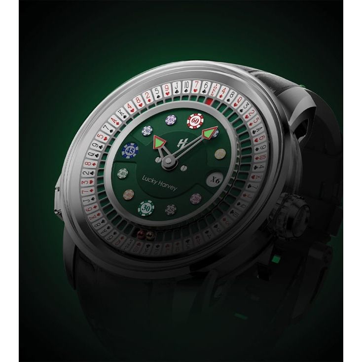 Casino Series Poker Roulette Automatic Men 43 mm LH12