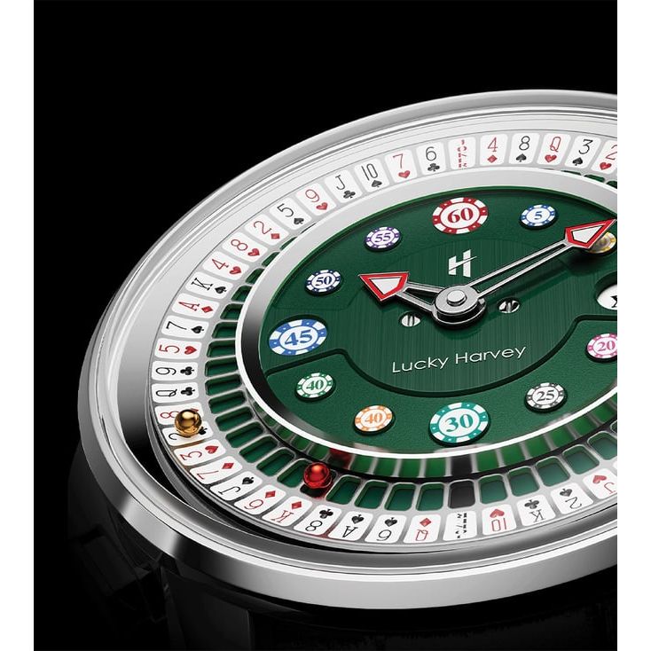 Casino Series Poker Roulette Automatic Men 43 mm LH12