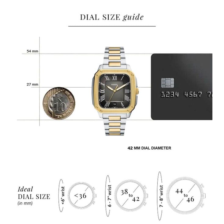Crosby Quartz Men 42 mm FS6123