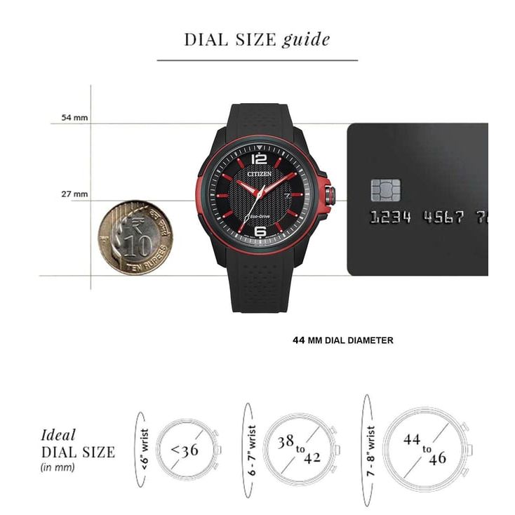 Eco-Drive Quartz Men 44 mm AW1658-02E