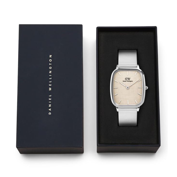 Vintage Beige Cushion Dial Analogue Men Watch - DW00100812K