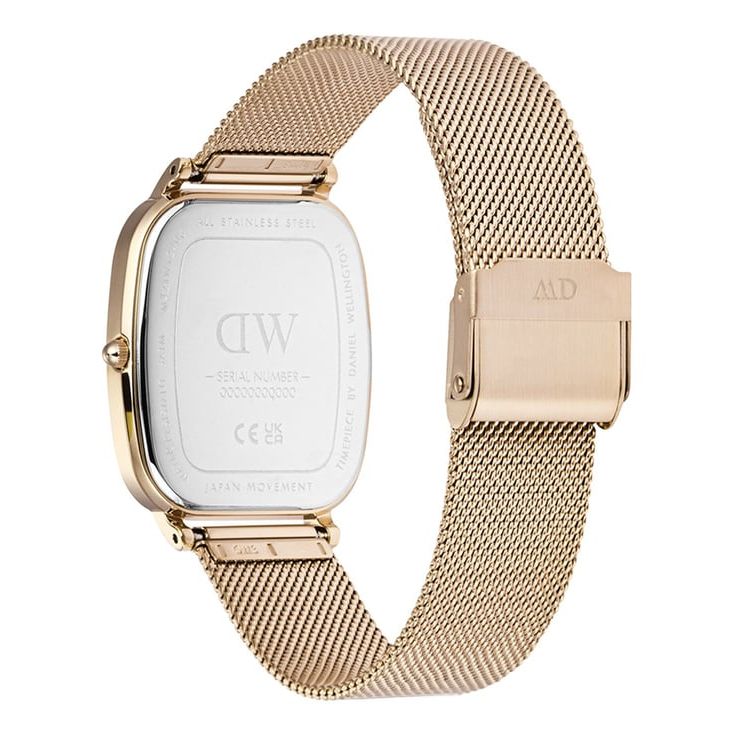 Daniel Wellington Vintage Beige Cushion Dial Analogue Men Watch - DW00100817K