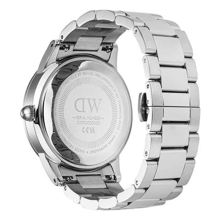 Index Bezel Blue Round Dial Analogue Men Watch - DW00100820K