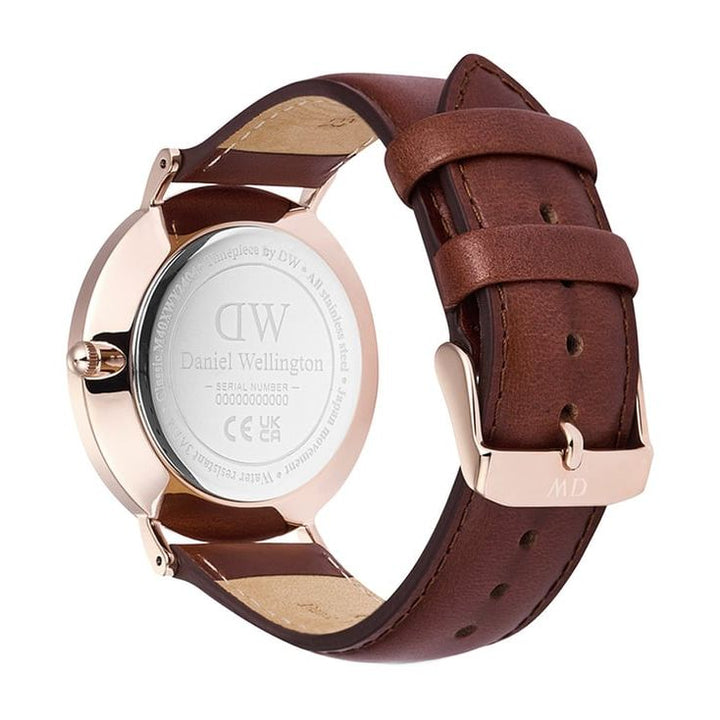 Classic Extension Blue Round Dial Analogue Men Watch - DW00100830K