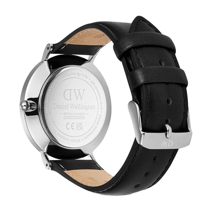 Classic Extension Silver Round Dial Analogue Men Watch - DW00100832K