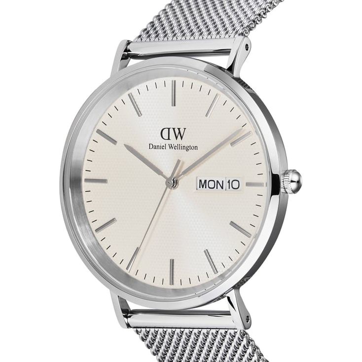 Classic Extension Champagne Round Dial Analogue Men Watch - DW00100828K