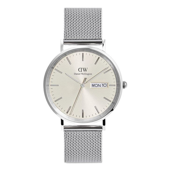 Classic Extension Champagne Round Dial Analogue Men Watch - DW00100828K