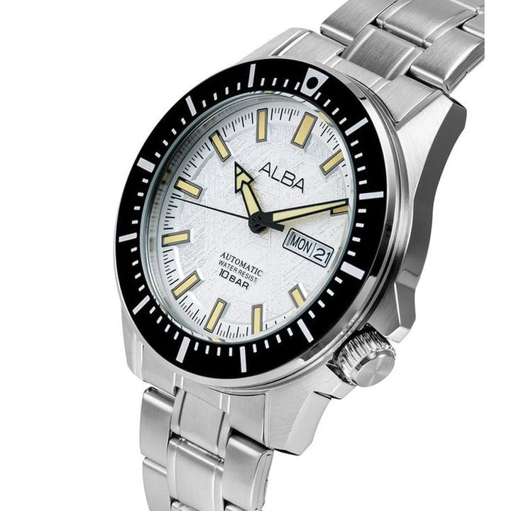 Automatic Silver Men 44mm Watch Automatic AL4721X1