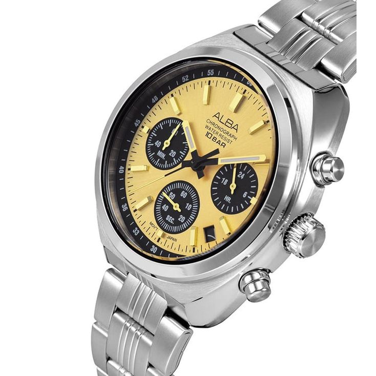 Active Gold Men 40.95mm Watch Quartz AT3K01X1