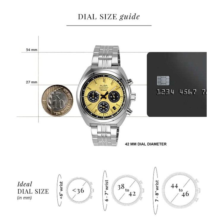 Active Gold Men 40.95mm Watch Quartz AT3K01X1