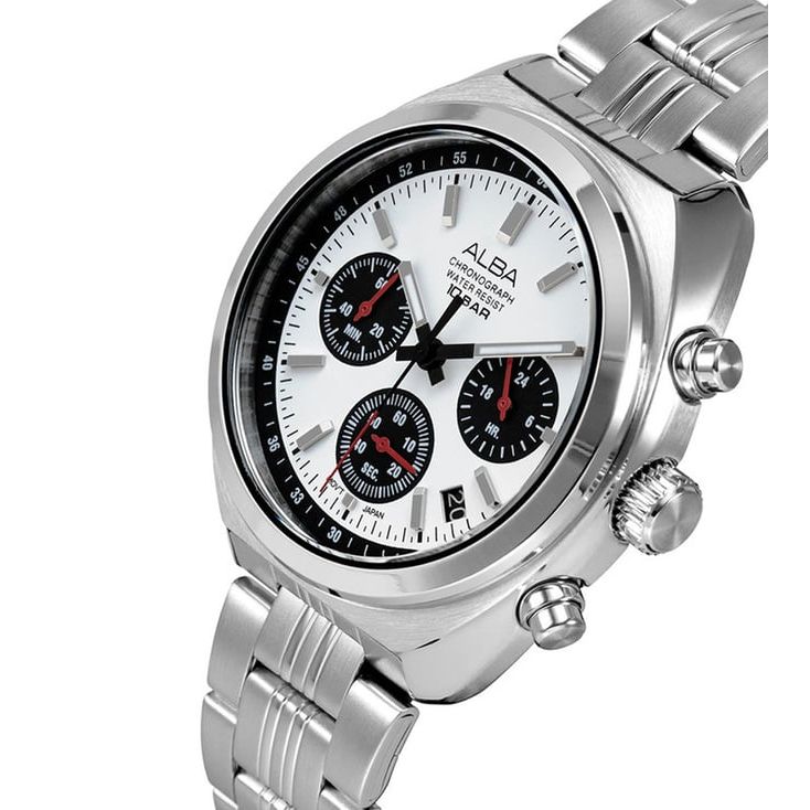 Active White Men 40.95mm Watch Quartz AT3K11X1