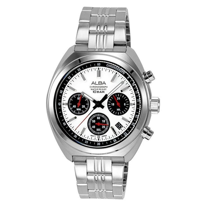 Active White Men 40.95mm Watch Quartz AT3K11X1