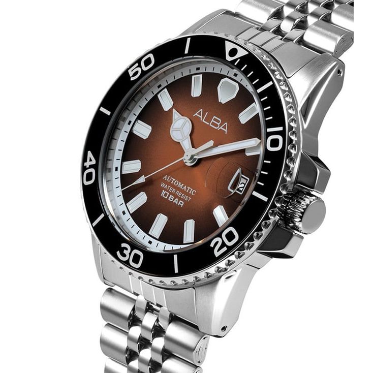 Automatic Brown Men 42.5mm Watch Automatic AU4057X1