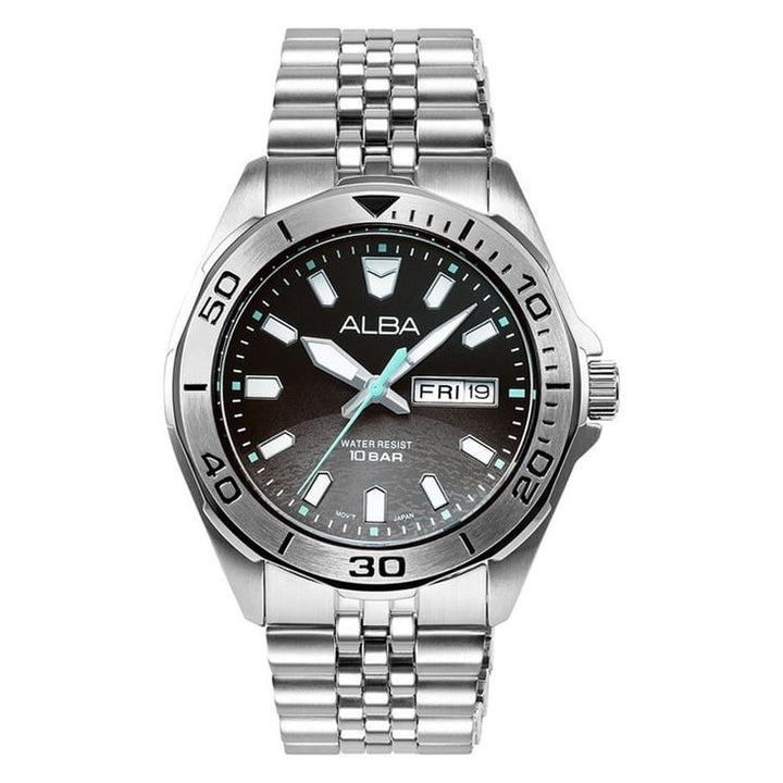 Active Grey Men 42mm Watch Quartz AV3575X1