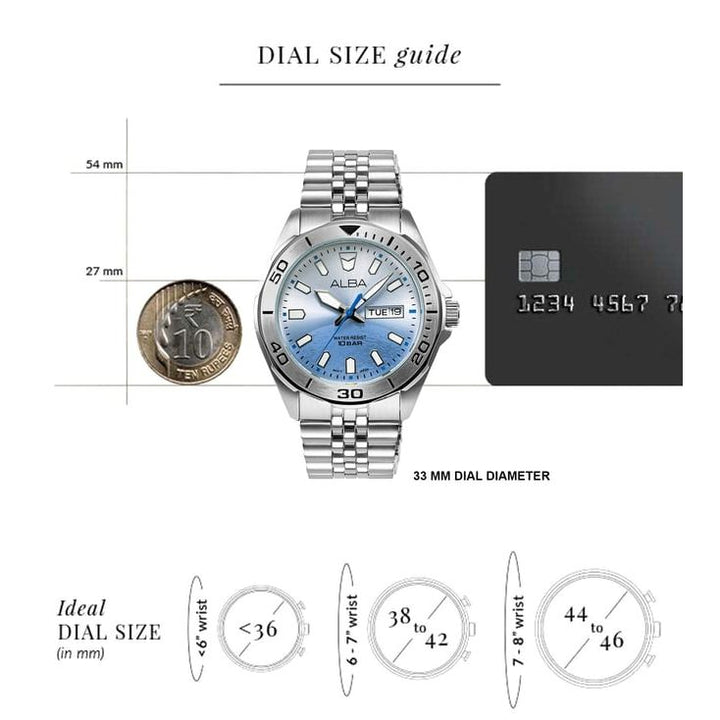 Active Blue Men 42mm Watch Quartz AV3587X1