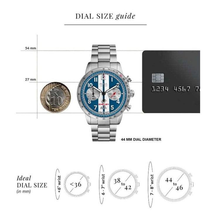 Shelby Quartz Chronograph Men 44 mm LE1209SET With Interchangeable Strap