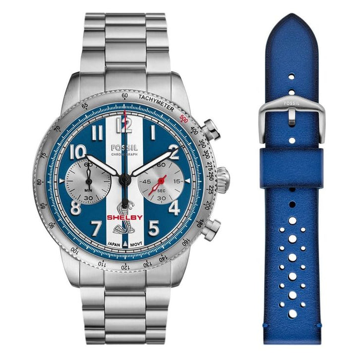 Shelby Quartz Chronograph Men 44 mm LE1209SET With Interchangeable Strap