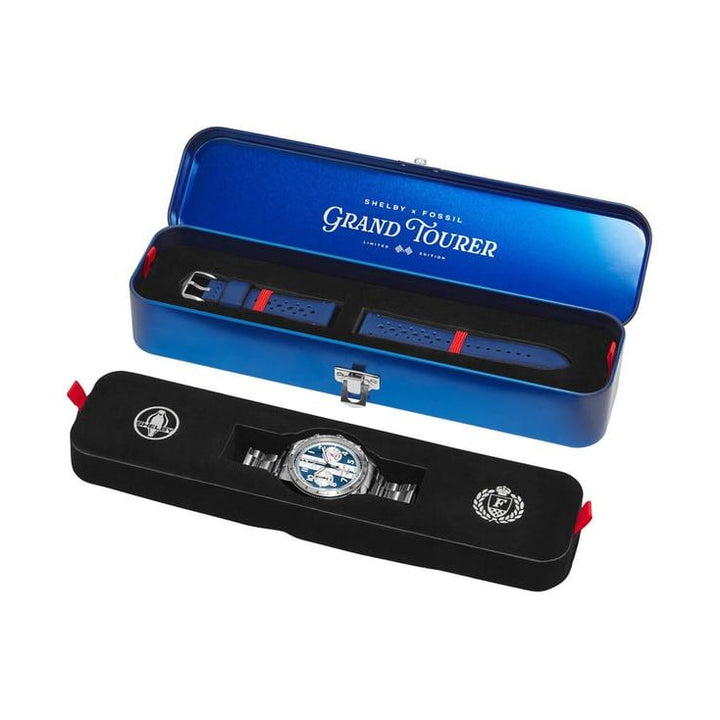 Shelby Quartz Chronograph Men 44 mm LE1209SET With Interchangeable Strap