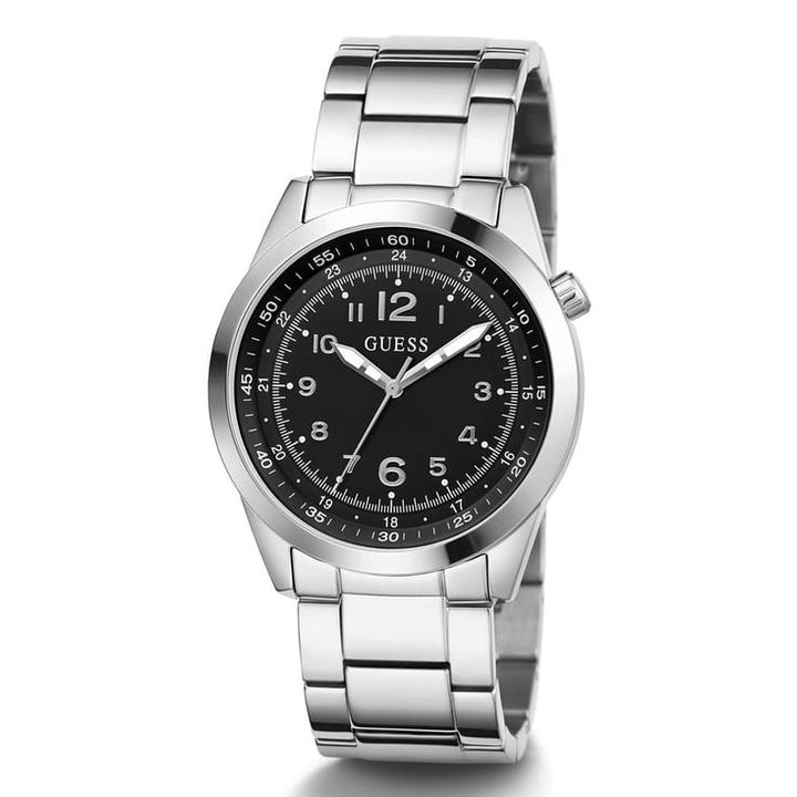 Max Men Black Round Dial Analog Watch - GW0493G1