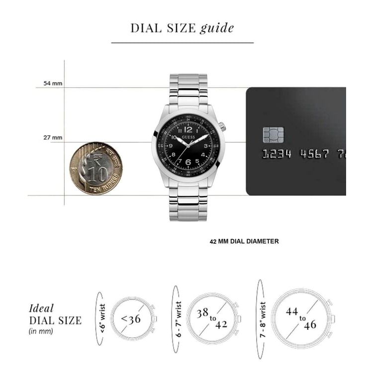 Max Men Black Round Dial Analog Watch - GW0493G1