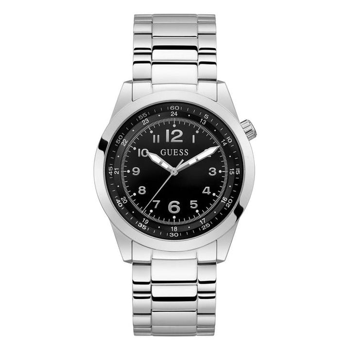 Max Men Black Round Dial Analog Watch - GW0493G1