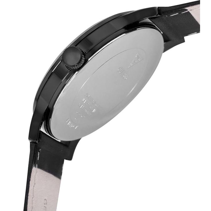 Briefcase Black Round Dial Analog Men Watch - U1411G2M