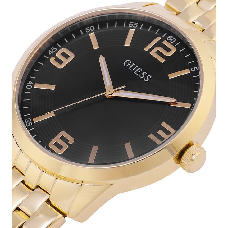 Suited Up Black Round Dial Analog Men Watch - U1413G2M